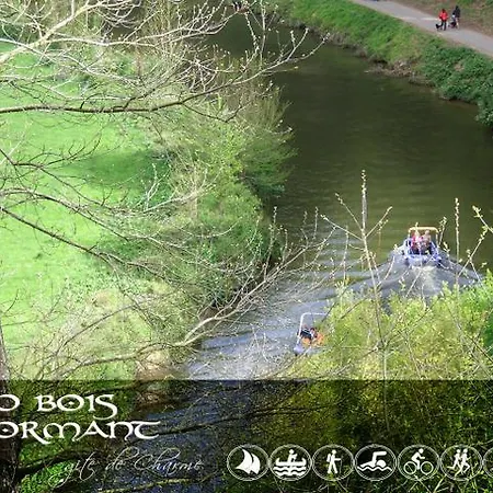 O Bois Dormant- Studio Vue Rance River Et Viaduc De Dinan Lanvallay Exterior photo